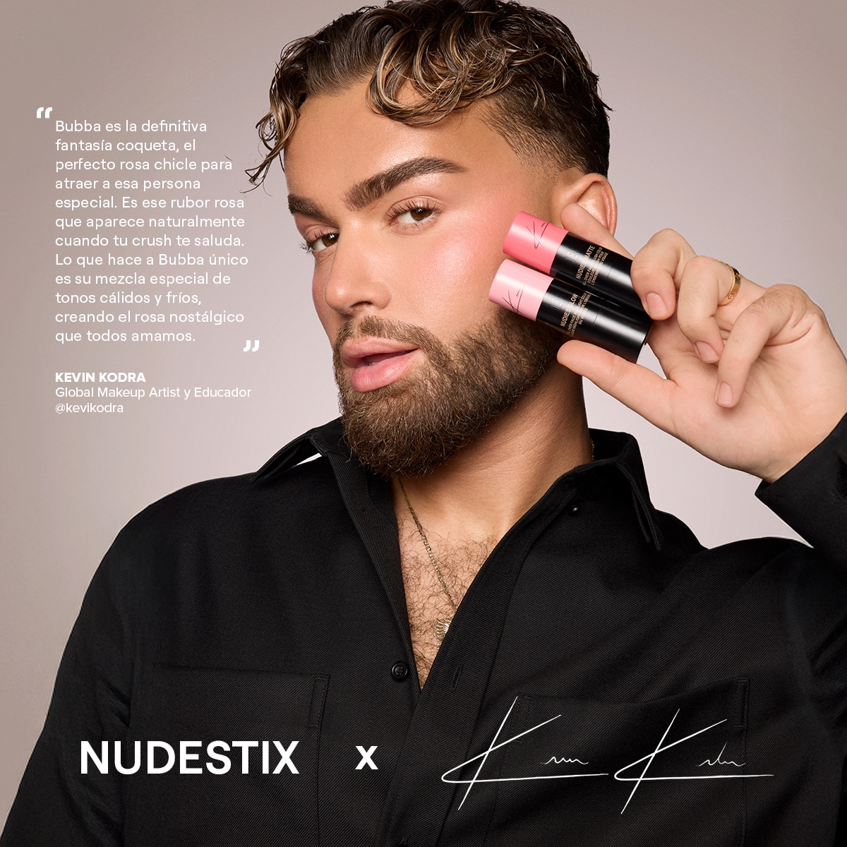 NUDIES MATTE BLUSH & BRONZE (RUBOR Y BRONCEADOR EN BARRA)